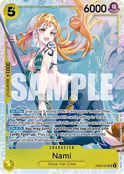 Nami EB03-053 – Heroines Edition – V.1