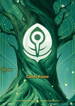 Calm Rune R02a/221 – Spiritforged