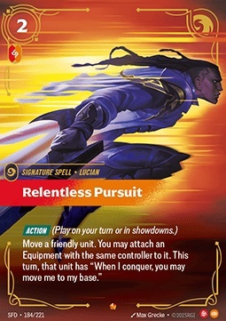 Relentless Pursuit 184/221 – Spiritforged
