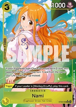 Nami ST29-008 – Starter Deck: Egghead – V.2