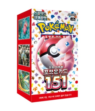 Pokémon TCG: Pokémon Card 151 – Booster Box