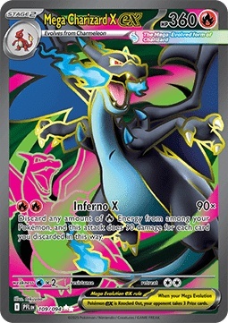 Mega Charizard X ex 109/094 – Phantasmal Flames
