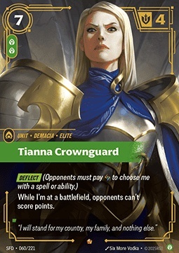 Tianna Crownguard 060/221 – Spiritforged